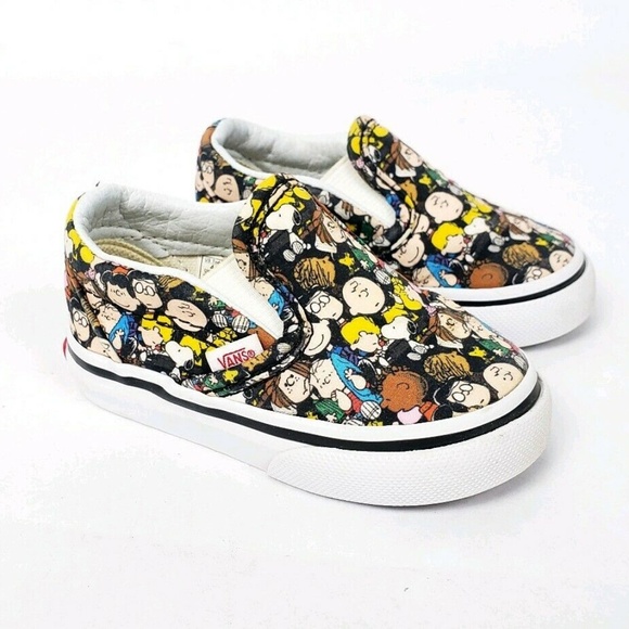 vans x peanuts slip on